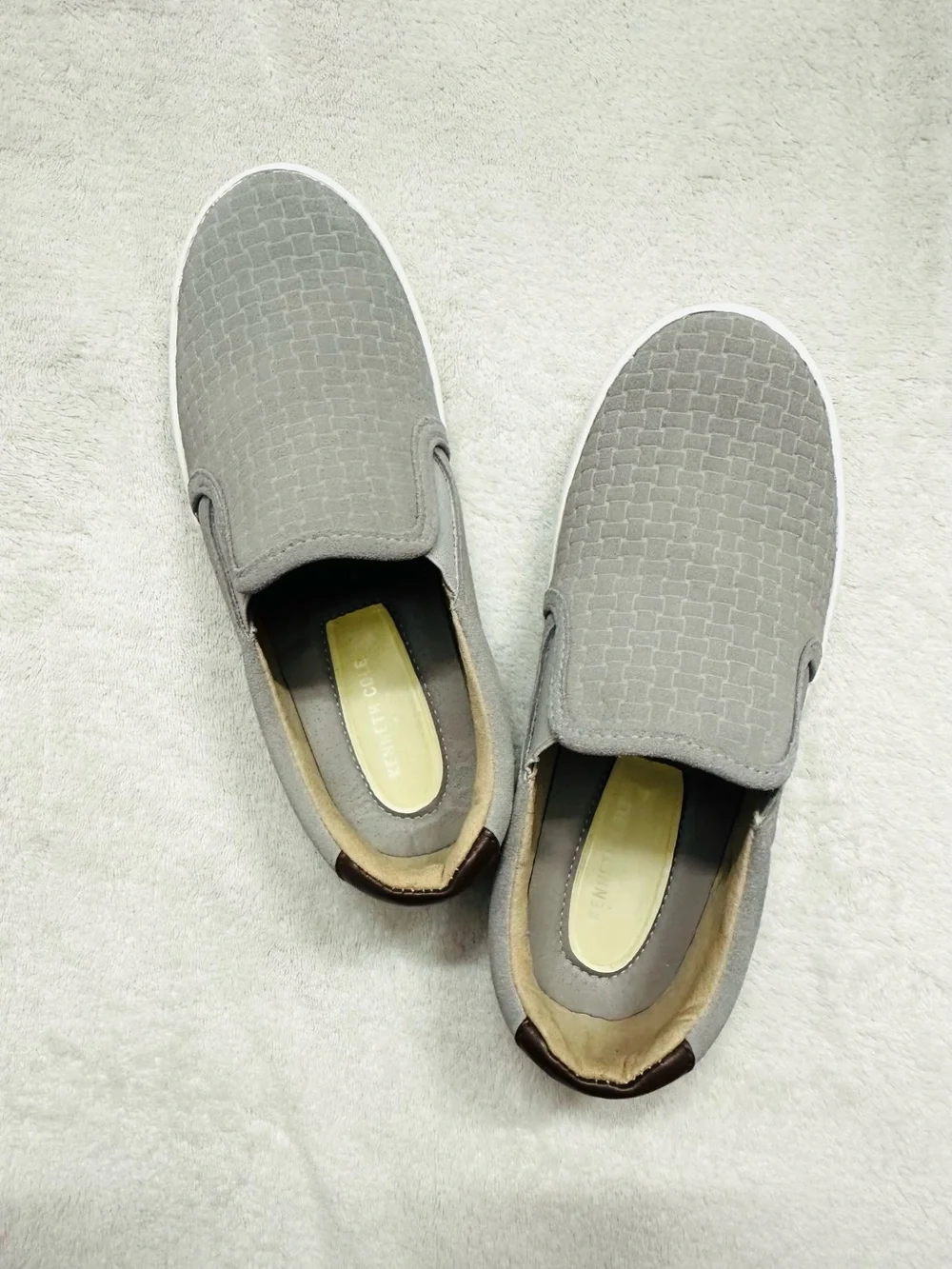 Kenneth Cole New York Boys Shoes Sneakers Size USA 1 (UK 13.5) Grey Excellent Co